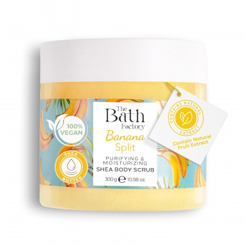 The Bath Factory Body Scrub 300 g - BANANA SPLIT